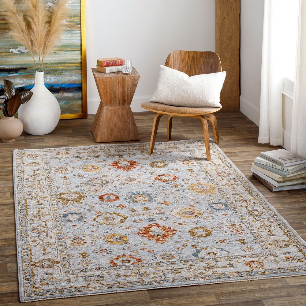 Livabliss Traditional Reina Medallion Area Rug
