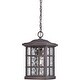 preview thumbnail 1 of 1, Stonington 1-Light Outdoor Hanging Lantern in Palladian Bronze