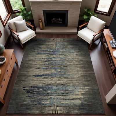 Premium Washable Super Soft Abstract Chic Mayfield Rug