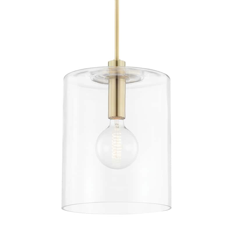 Mitzi by Hudson Valley Neko 1-light Pendant with Clear Glass