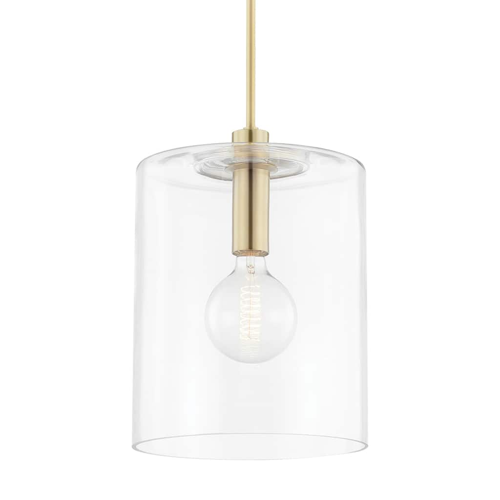 Mitzi by Hudson Valley Neko 1-light Pendant with Clear Glass