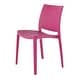 preview thumbnail 21 of 36, Sensilla Resin All-Weather Stackable Dining Chair (Set of 4)