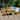Sunnydaze Teak Square Outdoor Dining Table - Light Stain Finish - 32"
