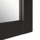preview thumbnail 7 of 16, Shorewood Square Bathroom Soft Matte Black Mirror