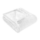 preview thumbnail 15 of 69, Superior Classic Solid Fleece Blanket Plush Medium Weight Throw XL - White