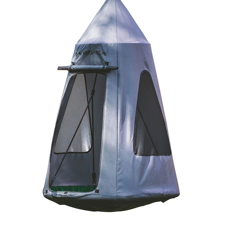 gobaplay Round Tree Swing, 39" Platform Saucer (Swingset Frame Not Included) - Tent Only