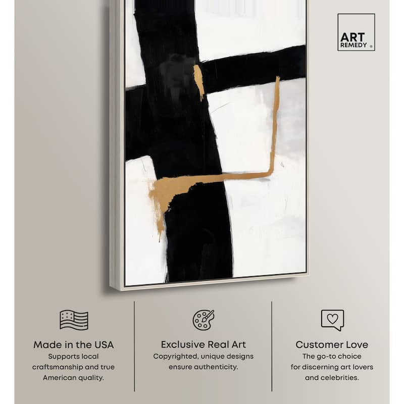 Dichotomy IV Canvas by Art Remedy