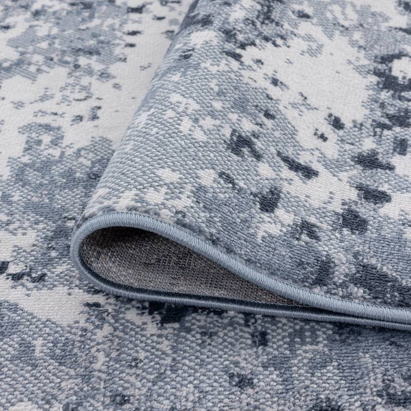 Linx Industrial Abstract Indoor Area Rug