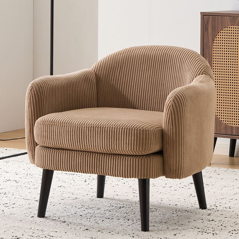 Living Room Corduroy Armchair
