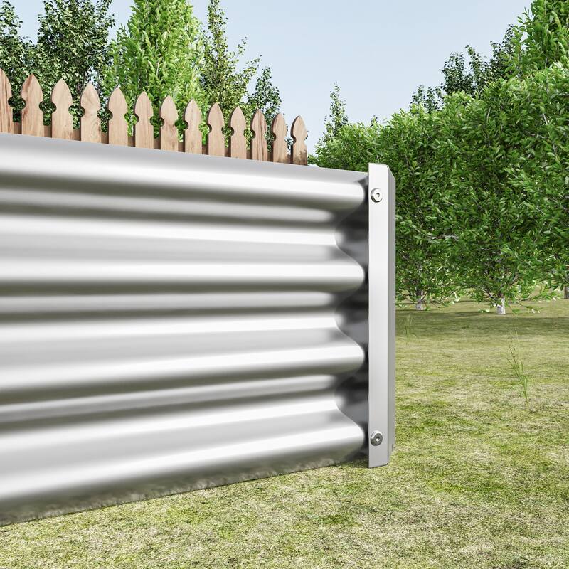 Raised Garden Bed with Open Bottom Design Vegetable Flower Succulent