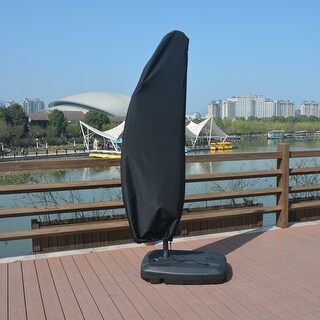 Direct Wicker All-weather Offset Patio Umbrella Canopy Cover
