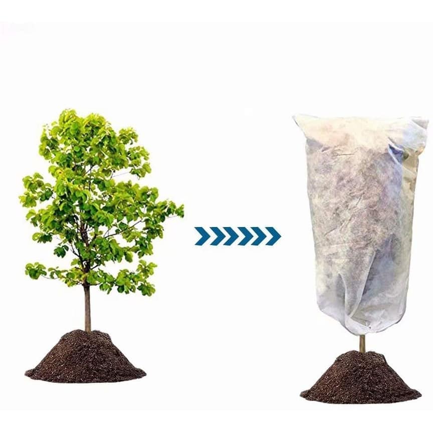 Agfabric Plant Covers Plant Freeze Protection,1.5oz,White