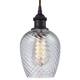 Option Oil Rubbed Bronze / Clear Spiral Fluted