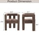 preview thumbnail 10 of 46, Set of 1 Chic design Barrel shaped Fabric Upholstered Accent Armchair