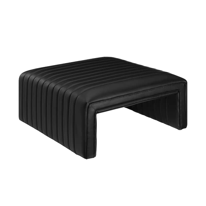 NPD Furniture Atkinson Faux Leather Coffee Table