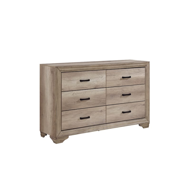 Ben 3 Piece Rust Melamine Laminate Modern Panel Bedroom Set