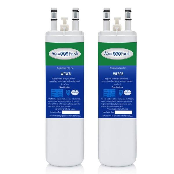 Shop Aqua Fresh Replacement For Frigidaire Wf3cb Puresource3 Ultrawf Refrigerator Water Filter 2 Pack White Full Overstock 30747212
