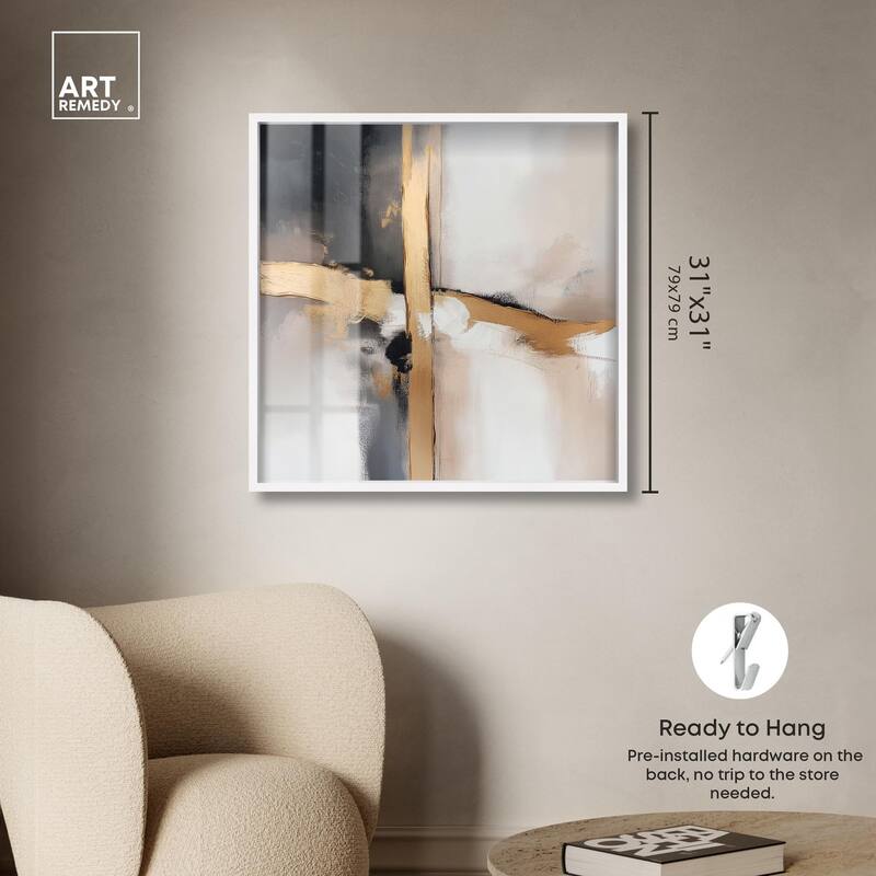 Golden Hour I Shadowbox by Art Remedy