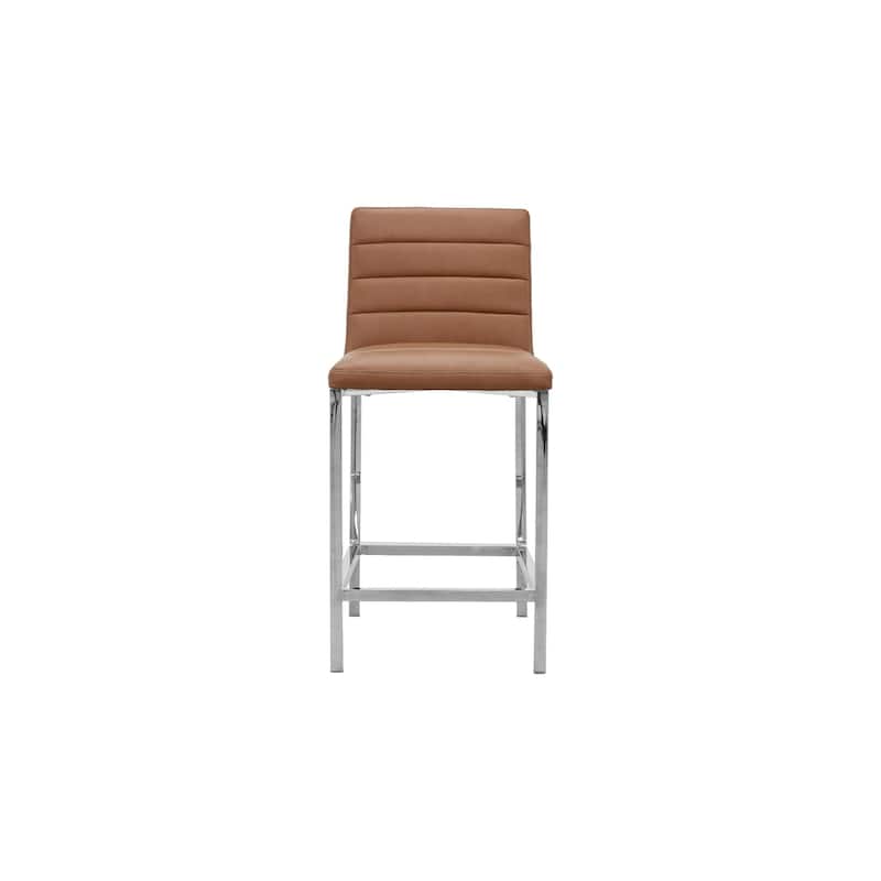Amalfi Metal Back Counter Stool (Set of Two)