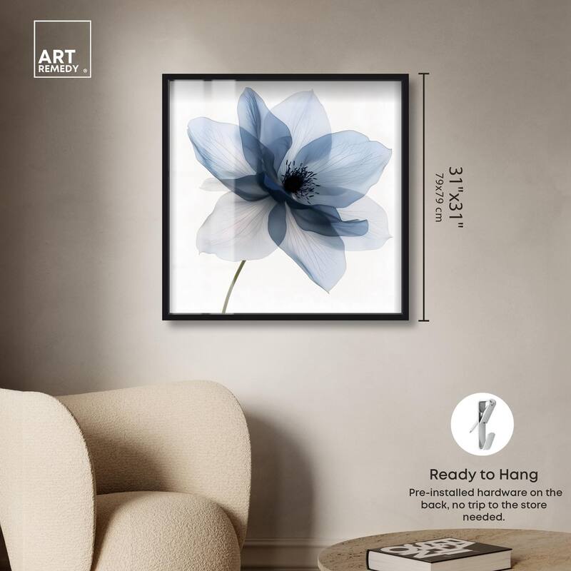 Morning Petalia I Shadowbox by Art Remedy