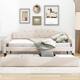 Option Beige-with Twin Size Trundle