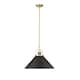 Option Vintage Brass / Matte Black