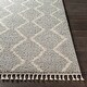 preview thumbnail 5 of 36, Livabliss Jada Moroccan Stripe Shag Area Rug
