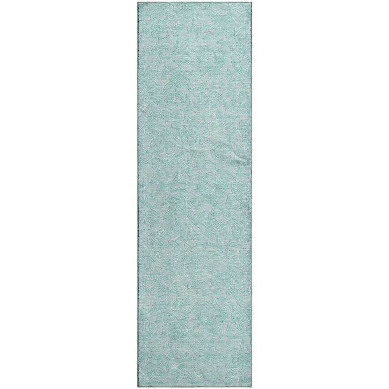 Premium Washable Super Soft Muted Floral Mayfield Rug