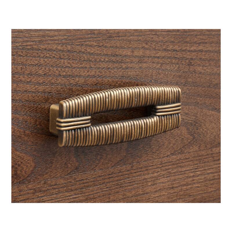 Salt Life Home Sugar Mill Spiced Rum Drawer Dresser With Shaped Mirror