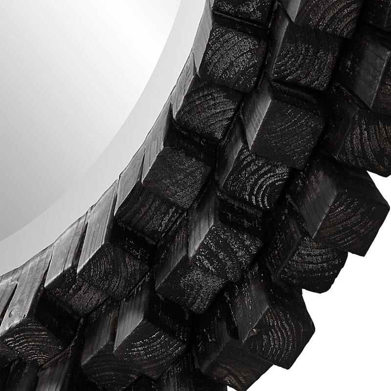 Uttermost 09920 Circle Of Piers 42-1/8" Diameter Circular Beveled