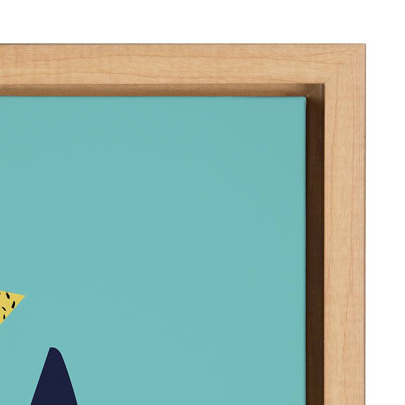 Kate and Laurel Sylvie Cockatoo Framed Canvas by Rachel Lee