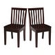 preview thumbnail 3 of 27, International Concepts Solid Wood Mission Juvenile Chairs - Set of 2