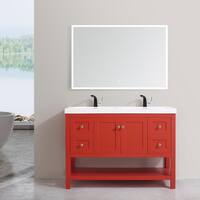 Buy Red Bathroom Vanities Vanity Cabinets Online At Overstock Our Best Bathroom Furniture Deals