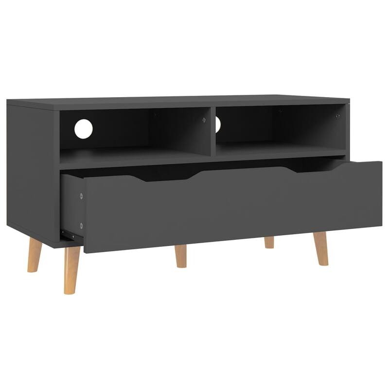 vidaXL TV Stand TV Console Sideboard TV Unit Home Media Unit Engineered Wood - 35.4" x 15.7" x 19.1"