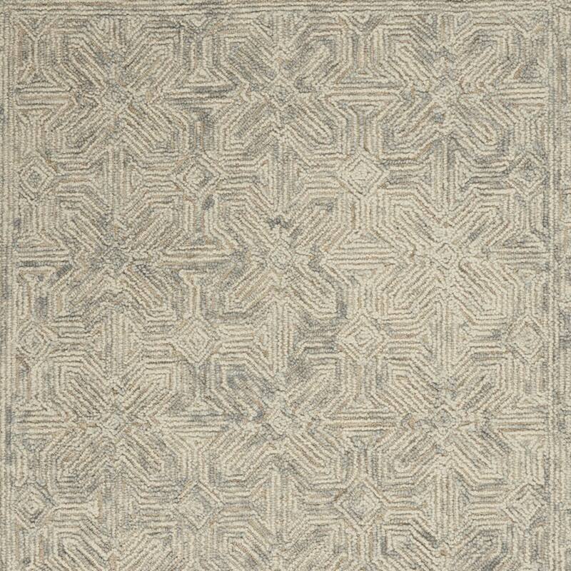 Dunuc Power Loomed Geometric Abstract Modern Soft Area Rug By HomeRoots