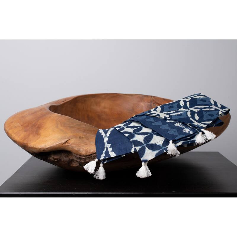 Ian, Cotton, Linen Cocktail Napkin Set (Set of 4)