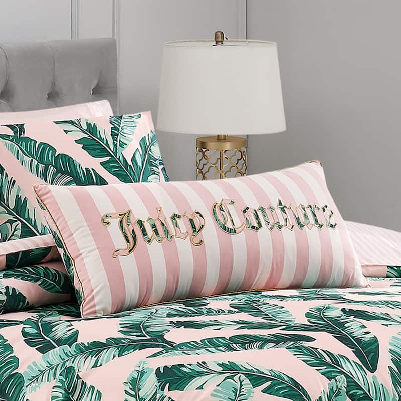Juicy Couture Tropical Palm Pillow 16" x 36"