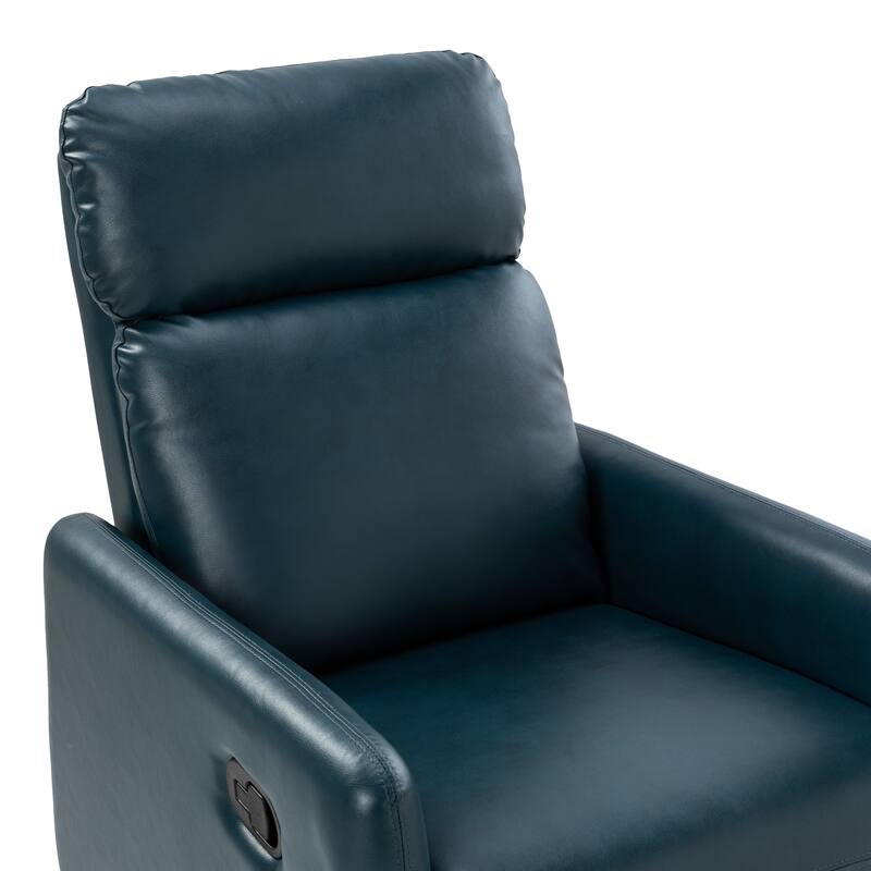 Lyle Manual Swivel Recliner with Metal Base