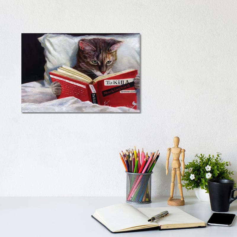 iCanvas "Late Night Thriller" by Lucia Heffernan Canvas Print - 8x12x0.75