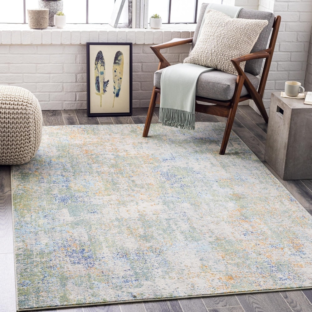 Livabliss Bodrum Casual Abstract Indoor/Outdoor Area Rug