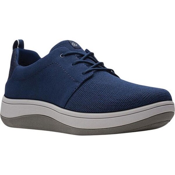 clarks sneaker navy