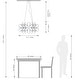 preview thumbnail 6 of 4, 8-lights Stainless Steel Firework Crystal Chandelier In Antique Bronze For Living Room And Dining Room