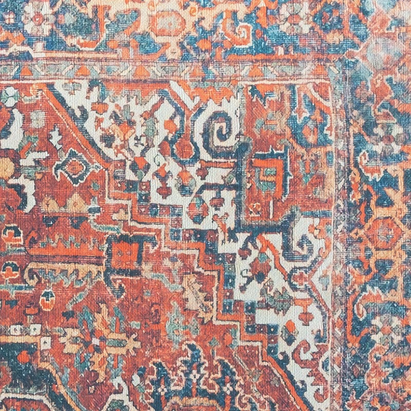 Province Farmhouse Border Indoor Area Rug