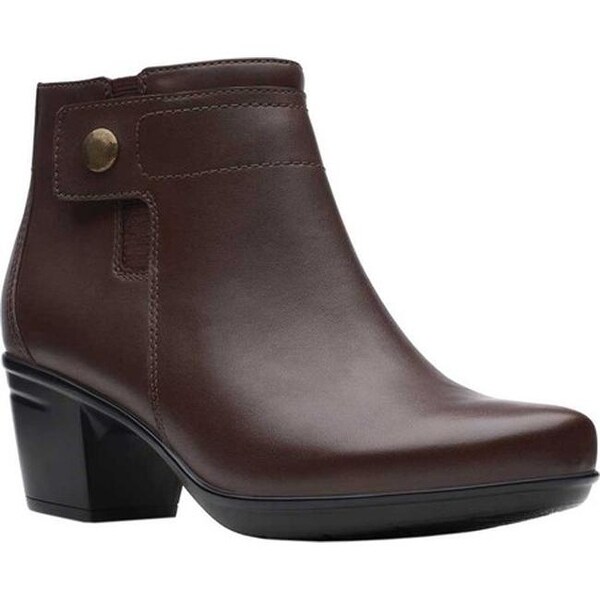 clarks women's emslie jada leather booties