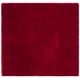 preview thumbnail 15 of 59, SAFAVIEH Bahija Handmade Luxe Shaggy 3 inch-thick Area Rug 6' x 6' Square - Red