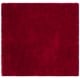 preview thumbnail 15 of 86, SAFAVIEH Bahija Handmade Luxe Shaggy 3 inch-thick Area Rug 6' x 6' Square - Red