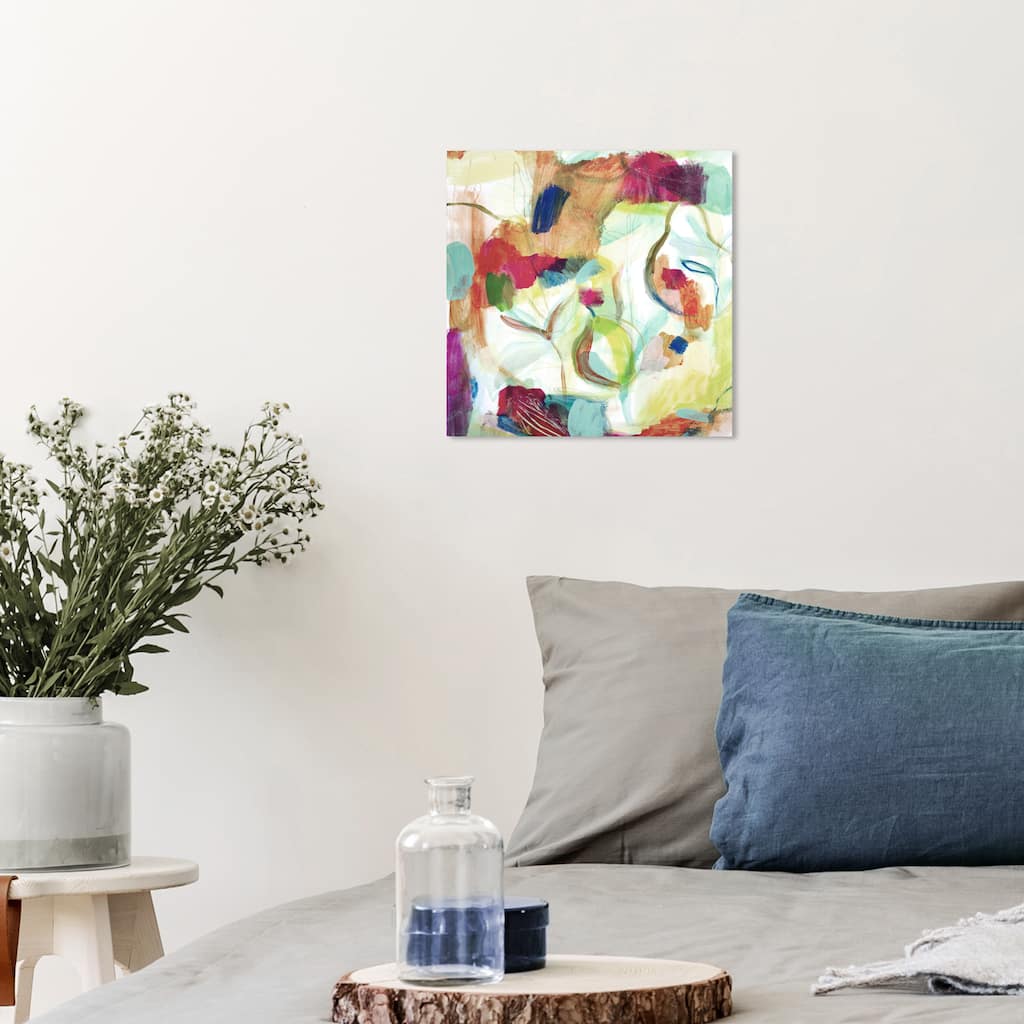 Wynwood Studio Canvas Abstract Green Amazonia I White and Modern & Contemporary Wall Art Canvas Print