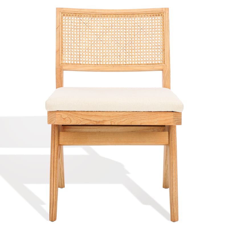 SAFAVIEH Couture Jaqueline Rattan Back 19-inch Dining Chair - 20Wx25Dx32H