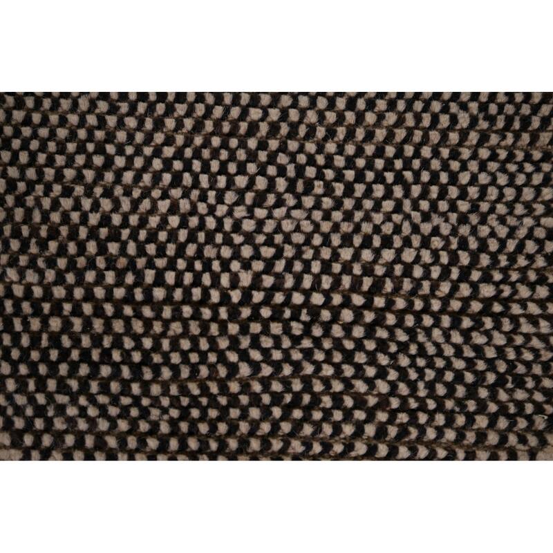 Moroccan Oriental Area Rug Hand-Knotted Beige Wool Carpet - 6'9"x 10'3"