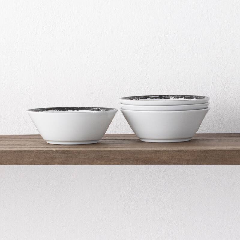 Noritake Rill Set Of 4 Fruit Bowls, 5", 9 oz.